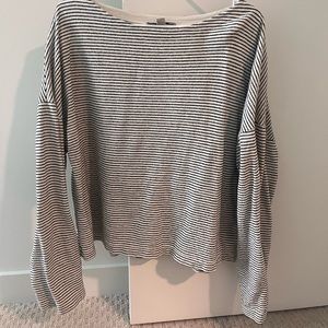All saints crew neck oversized long sleeve